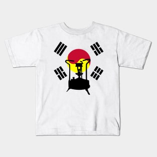 Flag of South Korea  Pressure stove Kids T-Shirt